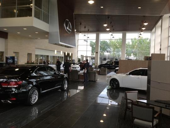 Inside Scanlon Lexus